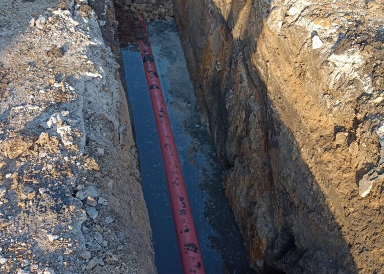 COMAPA Altamira repone líneas de drenaje