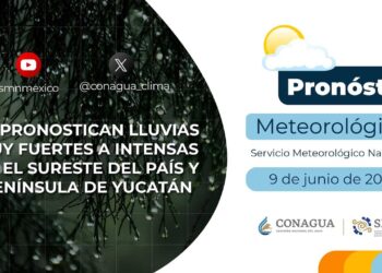 #PronósticodelTiempo para hoy Domingo 09 de junio de 2024