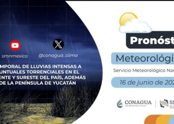 #PronósticodelTiempo para hoy Domingo 16 de junio de 2024