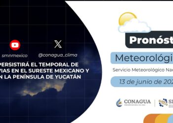 #PronósticodelTiempo para hoy Jueves 13 de junio de 2024