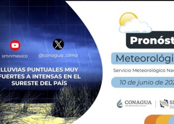 #PronósticodelTiempo para hoy Lunes 10 de junio de 2024