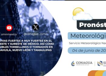 #PronósticodelTiempo para hoy Martes 04 de junio de 2024