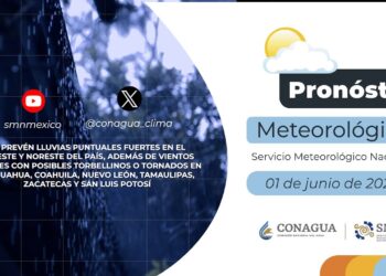 #PronósticodelTiempo para hoy Sábado 01 de junio de 2024