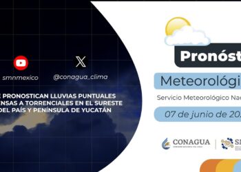#PronósticodelTiempo para hoy Viernes 07 de junio de 2024