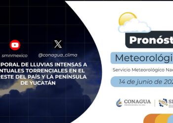 #PronósticodelTiempo para hoy Viernes 14 de junio de 2024