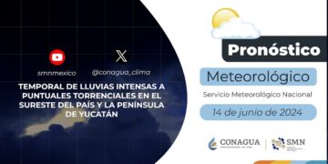 #PronósticodelTiempo para hoy Viernes 14 de junio de 2024