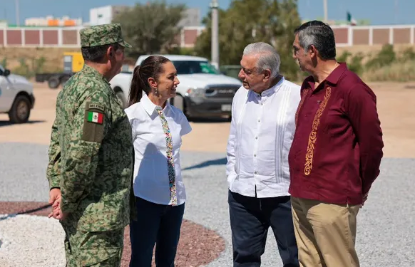 Aduana en Nuevo Laredo mejorará comercio en México: Claudia
