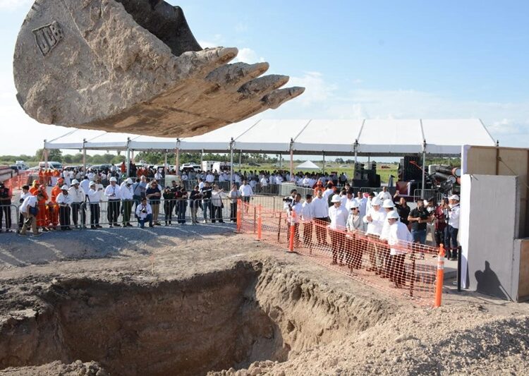 Inicia Américo construcción de gasoducto Libramiento en Reynosa