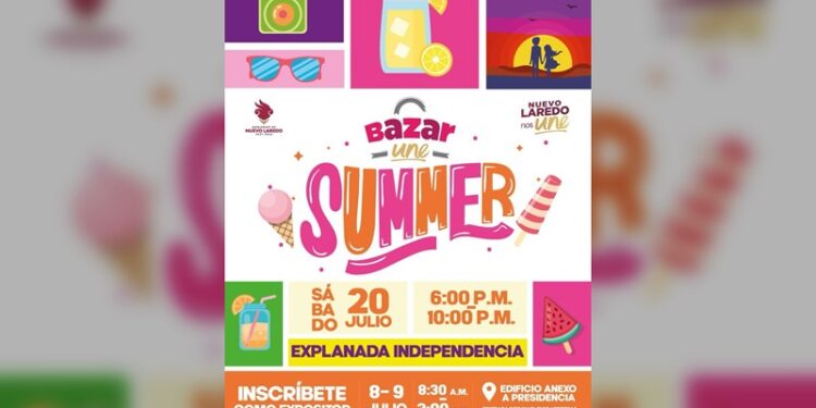 Invitan a emprendedores a inscribirse al Bazar UNE Edición “Summer”