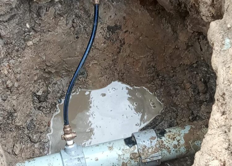 COMAPA Altamira repara fugas de agua potable en Zona Miramar