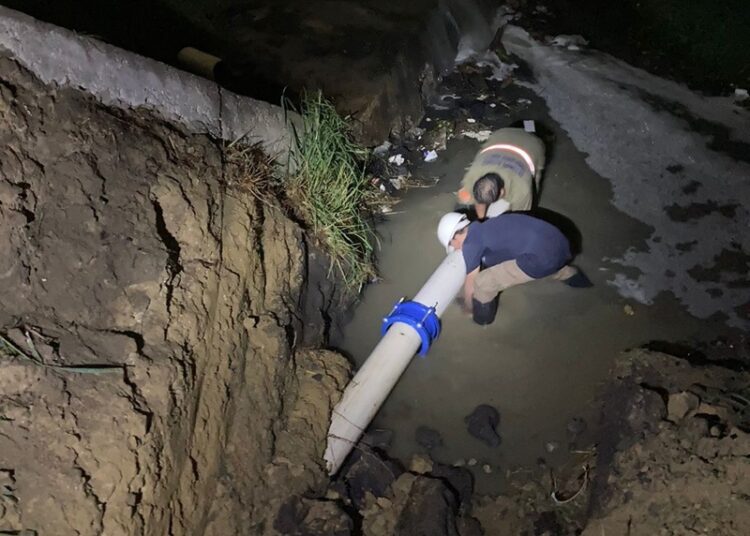 COMAPA Altamira repara fugas de agua potable en Zona Miramar