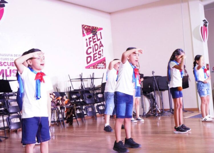 Celebra Sistema DIF NLD Festival de Clausura Primavera-Verano 2024 de la Escuela de Música