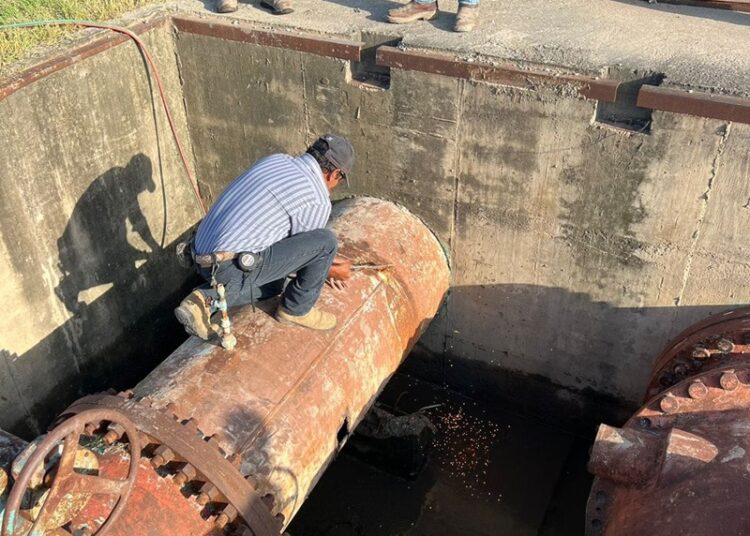 Concluye Gobierno de Tamaulipas rehabilitación de infraestructura hidráulica en la capital del estado