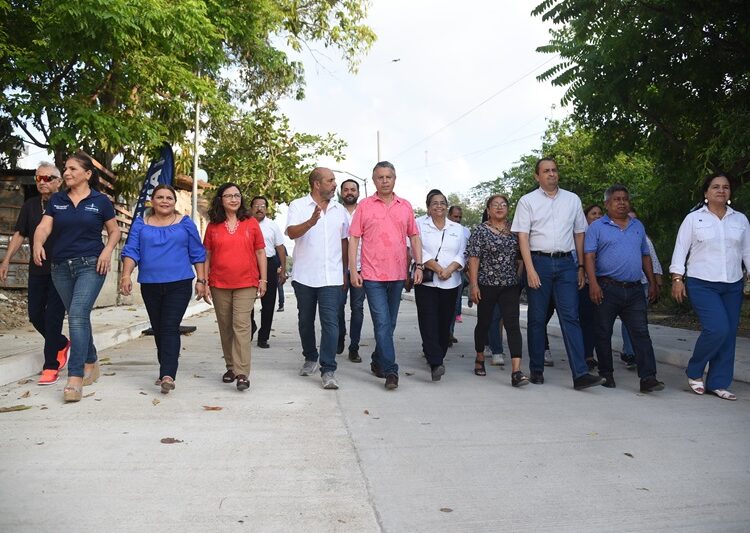 Continúa la modernización vial en Tampico