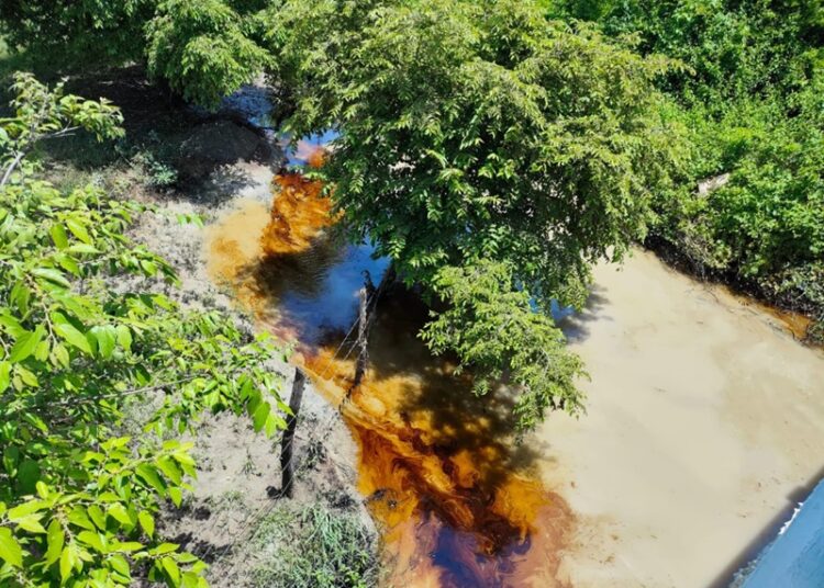 Coordinan acciones ante derrame de hidrocarburo en Altamira