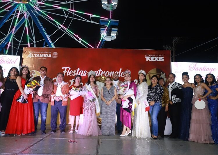 Corona Altamira a la Señorita Santiago Apóstol 2024: Celebran 259 años de tradición