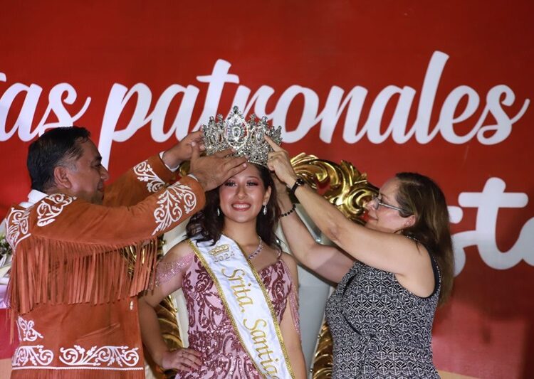 Corona Altamira a la Señorita Santiago Apóstol 2024: Celebran 259 años de tradición