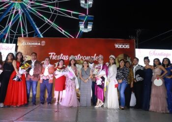 Corona Altamira a la Señorita Santiago Apóstol 2024: Celebran 259 años de tradición