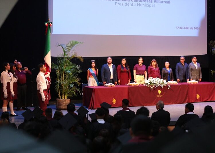 Culminan sus estudios más de 600 alumnos de la preparatoria municipal “José Vasconcelos”