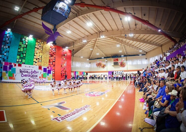 Participan más de 3 mil alumnos en el Concurso Estatal de Rondas y Salto de Cuerda del DIF Tamaulipas