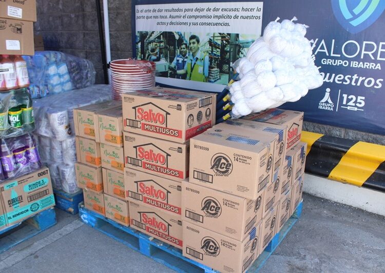 Grupo Ibarra hace gran donación de productos al DIF Tamaulipas