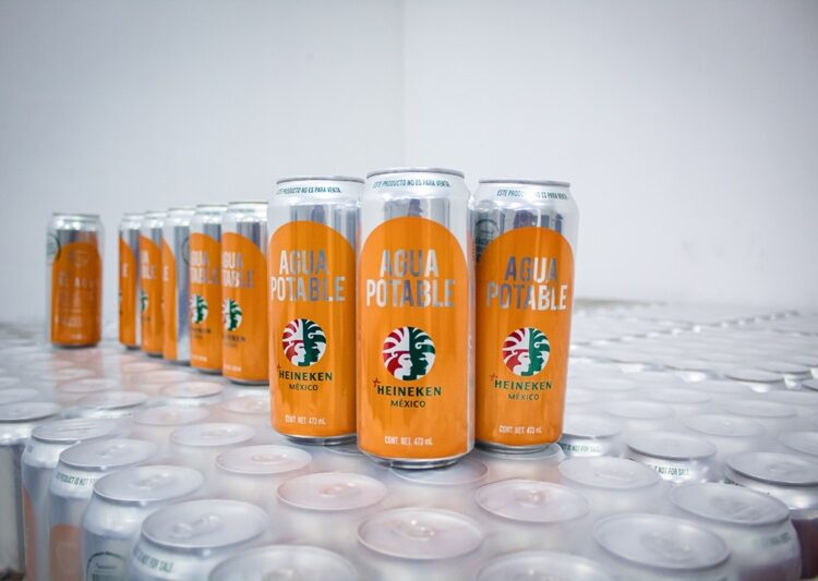 Dona Grupo Cuauhtémoc Moctezuma más de mil 500 litros de agua purificada al DIF Tamaulipas