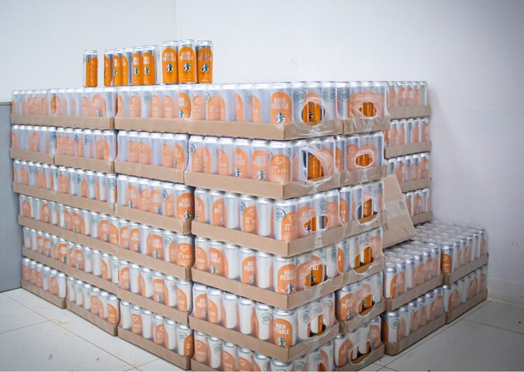 Dona Grupo Cuauhtémoc Moctezuma más de mil 500 litros de agua purificada al DIF Tamaulipas