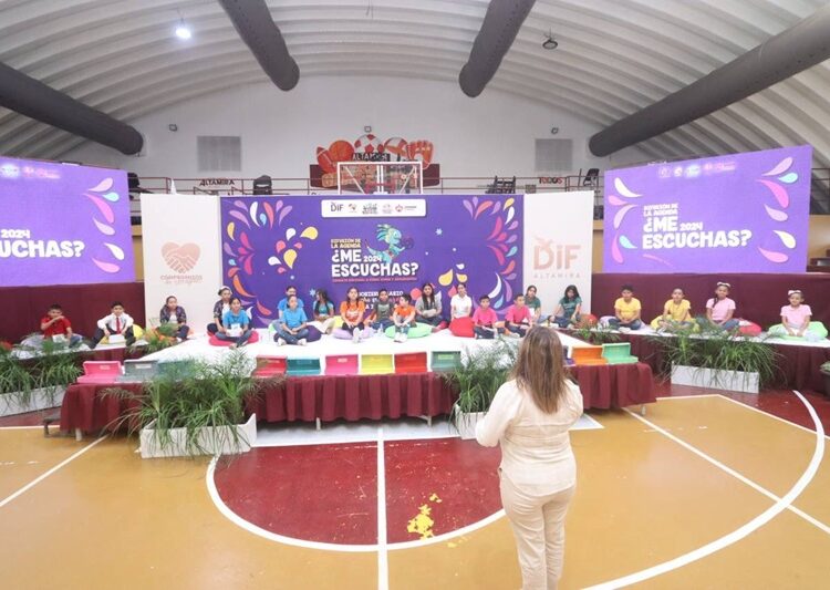DIF Altamira expone la Agenda Nacional “¿Me Escuchas?”
