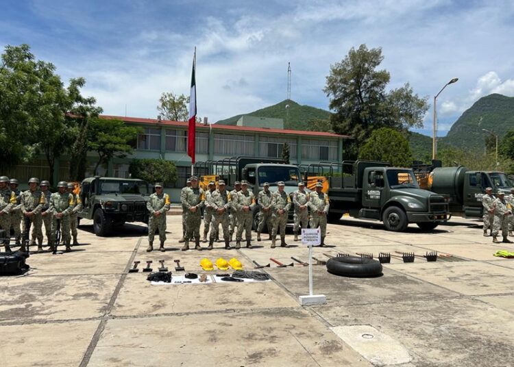 Desplega SEDENA 3900 elementos para atender posible impacto de Beryl en Tamaulipas