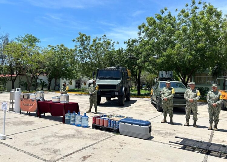 Desplega SEDENA 3900 elementos para atender posible impacto de Beryl en Tamaulipas