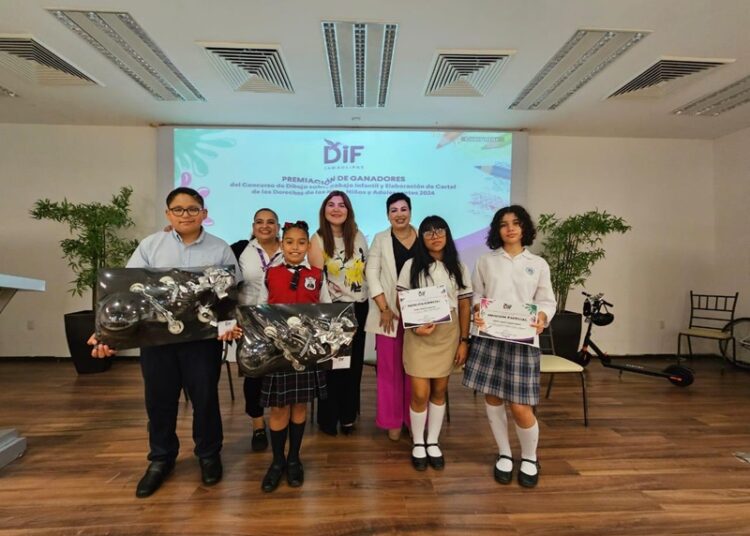 Destacan estudiantes de NLD en convocatoria de cartel y dibujo del DIF Tamaulipas