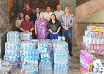 Dona Secretaría de Finanzas apoyos alimentarios a familias afectadas por las intensas lluvias