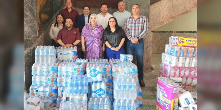 Dona Secretaría de Finanzas apoyos alimentarios a familias afectadas por las intensas lluvias