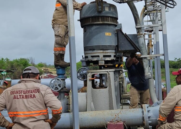 Efectúa COMAPA Altamira trabajos de mejoramiento en planta DUPORT