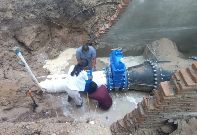 Efectúa COMAPA Altamira trabajos de mejoramiento en planta DUPORT