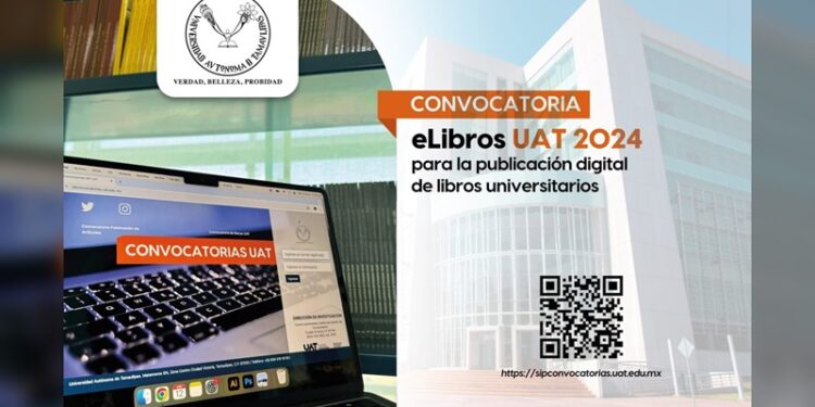 Emite la UAT convocatoria para la publicación de libros digitales