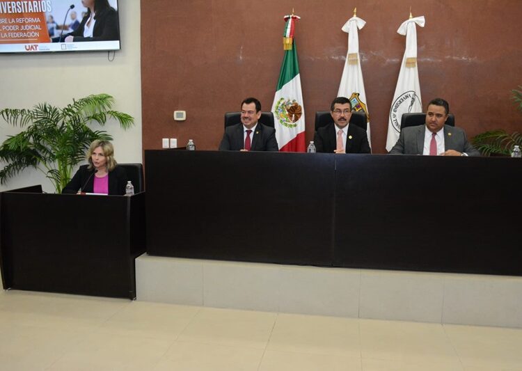 Empiezan en la UAT los foros sobre la reforma al Poder Judicial de la Federación