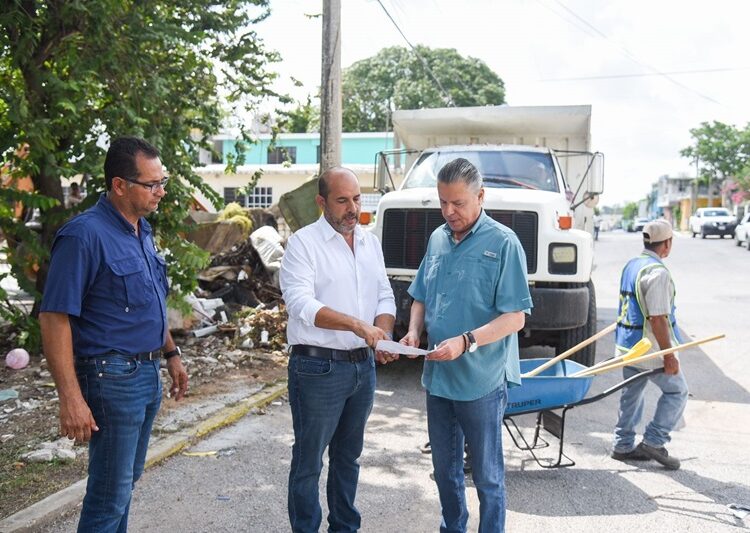 Encabeza Chucho Nader nueva jornada de limpieza en el arenal