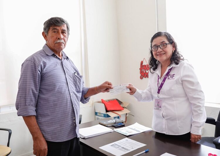 Entrega DIF Tamaulipas apoyos económicos a adultos mayores de 23 municipios