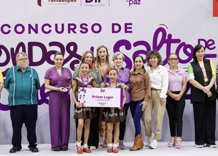 Estudiantes de NLD ganan Concurso Estatal de Rondas y Salto de Cuerda 2024 de DIF Tamaulipas