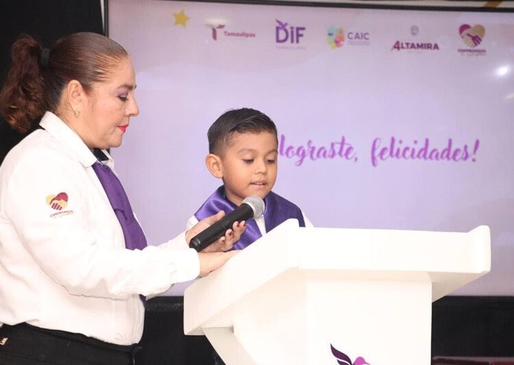 Fortalece Sistema DIF su compromiso con la educación de Altamira
