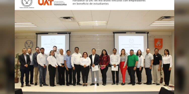 Fortalece la UAT en Río Bravo vínculos con empleadores en beneficio de estudiantes