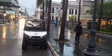 Guardia Estatal mantiene vigilancia tras desborde de Laguna del Carpintero