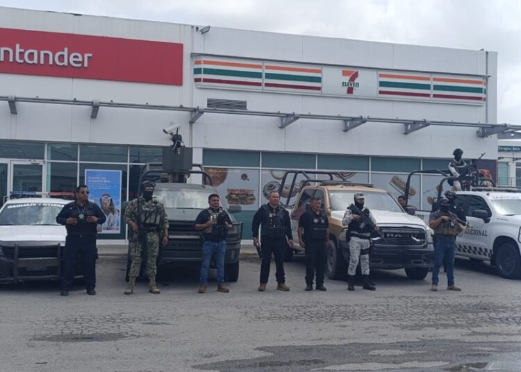 Guardia Estatal participa en Operativo Interinstitucional en Autopista Monterrey-Reynosa