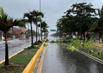 Reportan saldo blanco, de manera preliminar, en Quintana Roo tras impacto del huracán ‘Beryl’