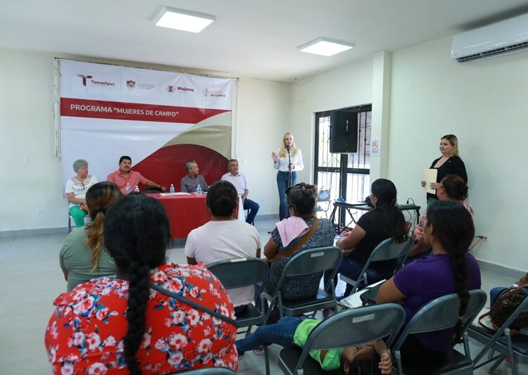 Inicia en Tamaulipas programa pionero para el empoderamiento de mujeres del campo