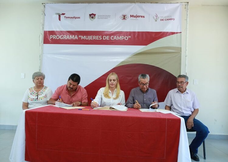 Inicia en Tamaulipas programa pionero para el empoderamiento de mujeres del campo
