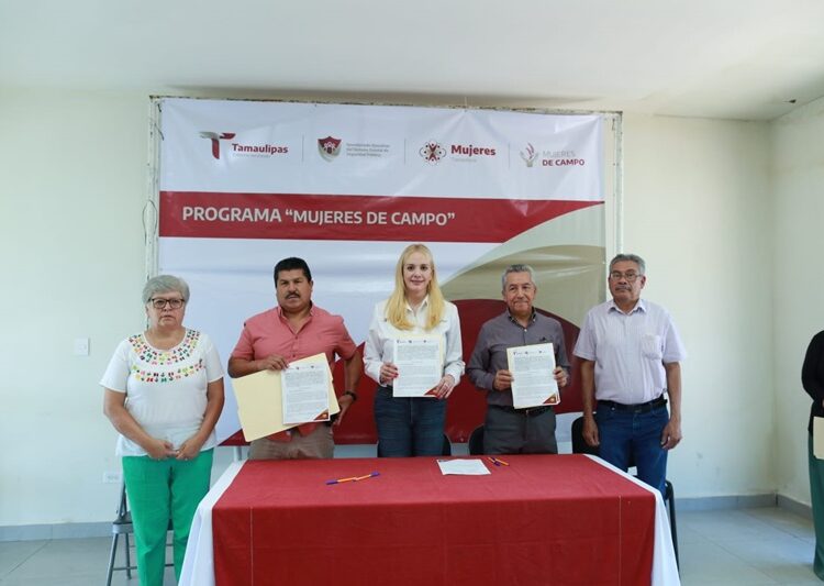 Inicia en Tamaulipas programa pionero para el empoderamiento de mujeres del campo