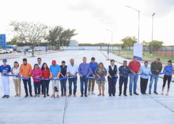 Inaugura Chucho Nader amplio y moderno estacionamiento en Acceso Sur de la Ciudad Deportiva