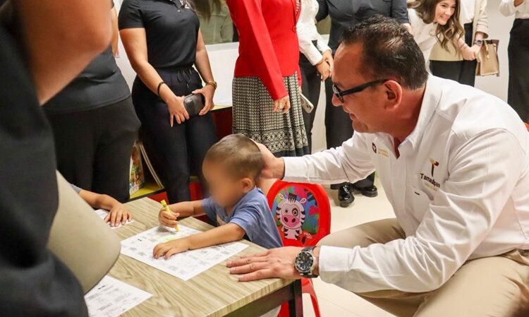 Inaugura SIPINNA y DIF Tamaulipas espacio amigable con enfoque de infancia